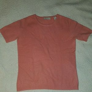 Lord & Taylor Cashmere T Shirt